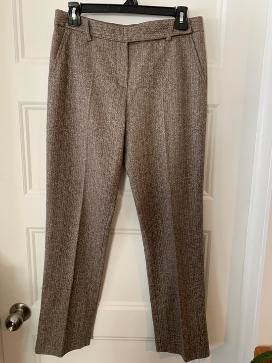 Teenflo Pants - Teenflo Brown Tweed Women's Dressy pants